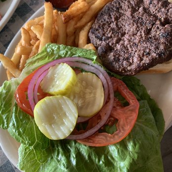 The Auslander - Classic Burger with amazing fries. - German Near Me - Fredericksburg, Texas The Auslander - Classic Burger with amazing fries. - German Near Me - Fredericksburg, Texas