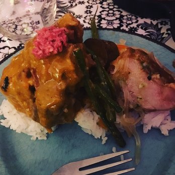 Bayan Ko - Oxtail kare kare with fermented shrimp paste-my favorite dish! - Cuban Near Me - Chicago, Illinois Bayan Ko - Oxtail kare kare with fermented shrimp paste-my favorite dish! - Cuban Near Me - Chicago, Illinois