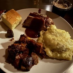 Barbecued Brisket and Burnt Ends