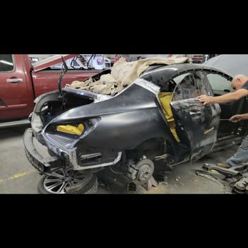 Hard Tech Auto Body - They strip her to the bone to do a thorough inspection! - Body Shops Near Me - Anaheim, California