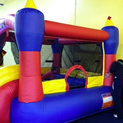 Kidz Plaza - We're setting up the Big Bounce House, sure to bring hours of fun and exercise for Ashburn kids!