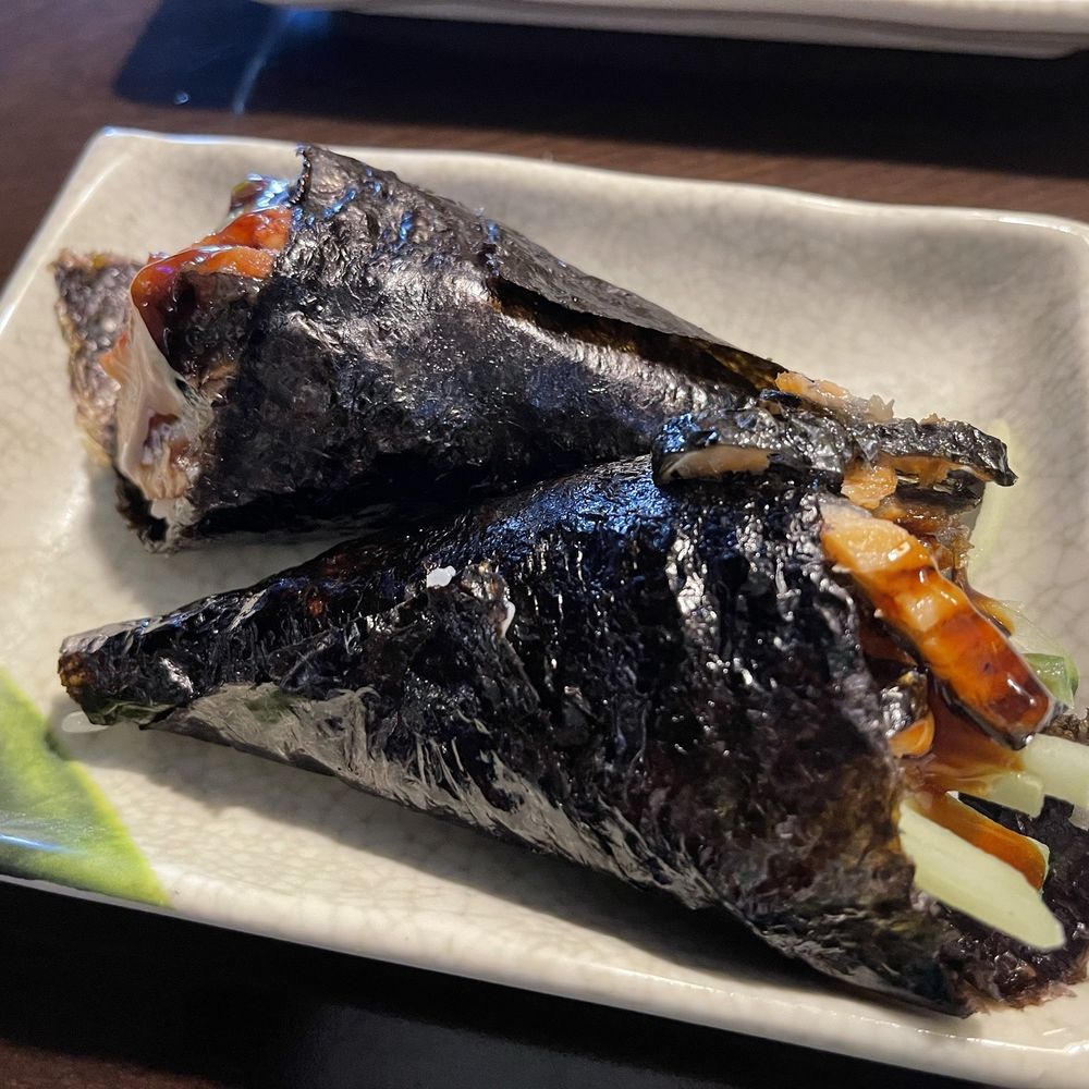 Takara Sushi - Eel Avocado Roll and Salmon Skin Roll - Japanese Near Me - Plymouth, Minnesota Takara Sushi - Eel Avocado Roll and Salmon Skin Roll - Japanese Near Me - Plymouth, Minnesota