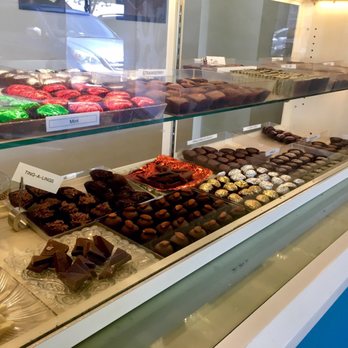 Cummings Studio Chocolates - Chocolate case - Candy Stores Near Me - Salt Lake City, Utah