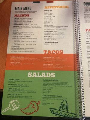 Menu photo 5 Señor Barrigas Hamilton, MO Menu photo 5 Señor Barrigas Hamilton, MO