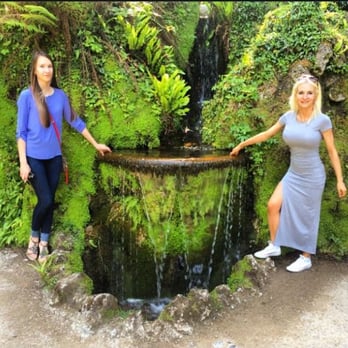 Powerscourt Gardens & House - me and Dani in Japanese Garden! - Parks Near Me - Enniskerry, WW Powerscourt Gardens & House - me and Dani in Japanese Garden! - Parks Near Me - Enniskerry, WW