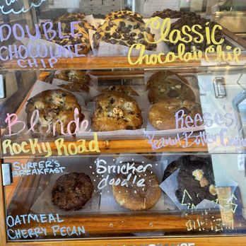 Surf Rider Pizza - Cookie display - Pizza Near Me - La Mesa, California Surf Rider Pizza - Cookie display - Pizza Near Me - La Mesa, California