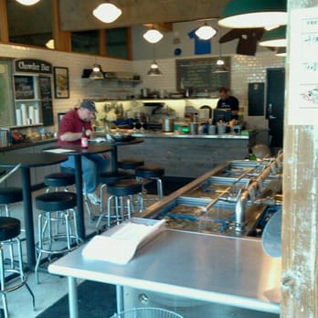 Taylor Shellfish Farms - Inside the restaurant - Seafood Near Me - Seattle, Washington