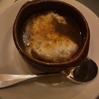 Le Diplomate - French onion soup (half serving) - Brasseries Near Me - Washington, DC, District of Columbia