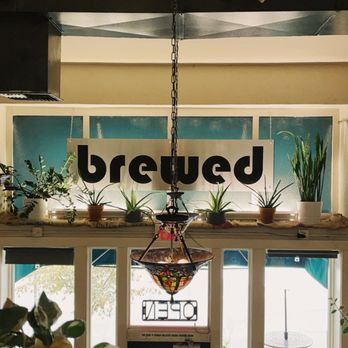 Brewed Cafe & Pub - Top floor seating with cute view! - Coffee & Tea Near Me - Vancouver, Washington