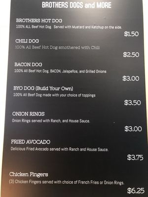 Menu photo 8 Burrito Brothers La Habra, CA