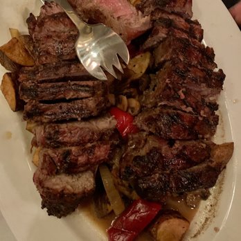 Buona Sera - French Cut Pork Chop (I believe?) - Italian Near Me - Red Bank, New Jersey Buona Sera - French Cut Pork Chop (I believe?) - Italian Near Me - Red Bank, New Jersey
