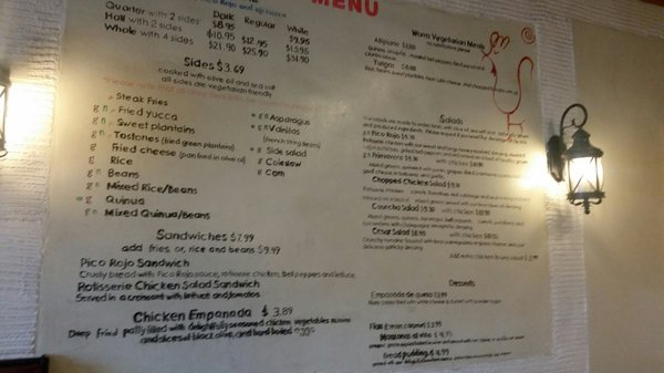 Menu photo 1 Pico Rojo Clearwater, FL