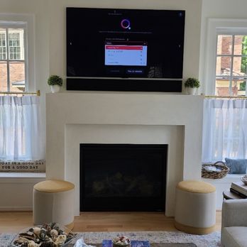 Smart TV Installation - Lg Gallery with Gallery soundbar to finish the remodel - TV Mounting Near Me Smart TV Installation - Lg Gallery with Gallery soundbar to finish the remodel - TV Mounting Near Me