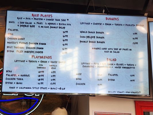 Menu photo 1 Kabob Shack - Temecula Temecula, CA