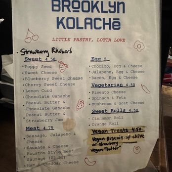 Brooklyn Kolache - Coffee & Tea Near Me - Brooklyn, New York