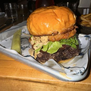 Prohibition Pig - Pig Mac Burger- definitely recommend! - Barbeque Near Me - Waterbury, Vermont