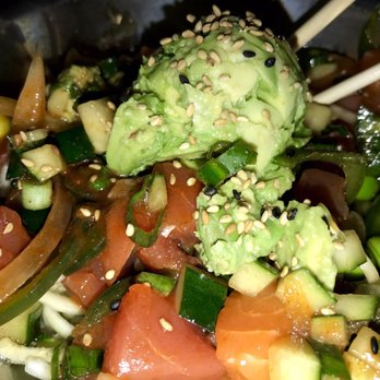 Poke OG - Hybrid OG over zucchini noodles ~ gluten-free & dairy-free - Poke Near Me - Miami, Florida