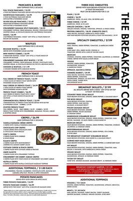 Menu photo 4 The Breakfast Co. Brownsburg, IN Menu photo 4 The Breakfast Co. Brownsburg, IN