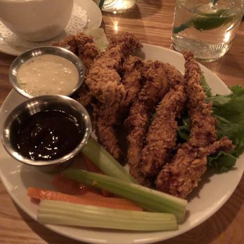 The Bench - Chicken Tenders with Chipotle BBQ - Pizza Near Me - Stowe, Vermont The Bench - Chicken Tenders with Chipotle BBQ - Pizza Near Me - Stowe, Vermont