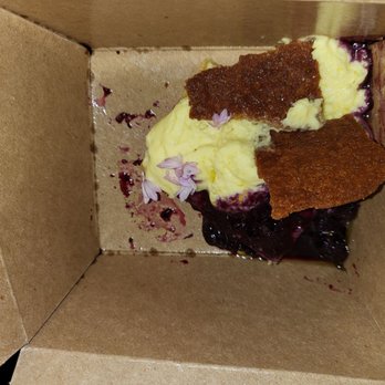 Table X - Olive oil cake (takeout) - New American Near Me - Salt Lake City, Utah Table X - Olive oil cake (takeout) - New American Near Me - Salt Lake City, Utah