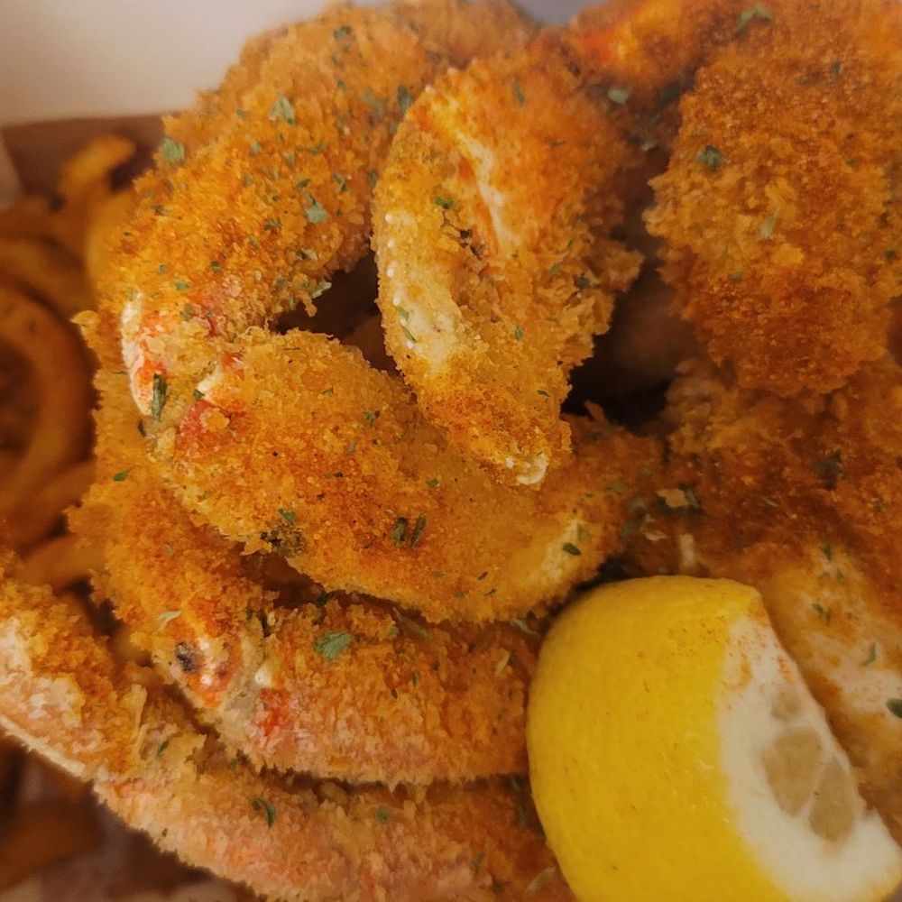 Lemon Crab - Deep fried Dungeness crab! - Seafood Near Me - Hayward, California Lemon Crab - Deep fried Dungeness crab! - Seafood Near Me - Hayward, California