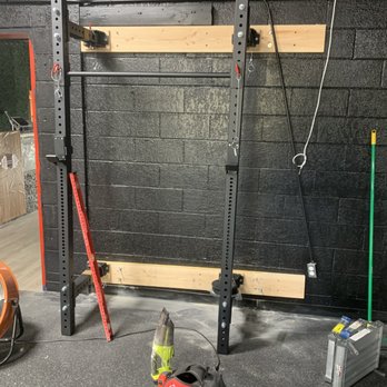 Let Em Hang Professional wall Mounting - 1 0f 4 squat racks installed! - TV Mounting Near Me - El Cajon, California Let Em Hang Professional wall Mounting - 1 0f 4 squat racks installed! - TV Mounting Near Me - El Cajon, California