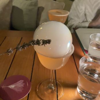 Florie's - Lavender cocktail - Salad Near Me - Palm Beach, Florida