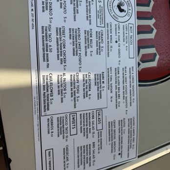 Bird & Co - Food menu - Tacos Near Me - Portland, Maine