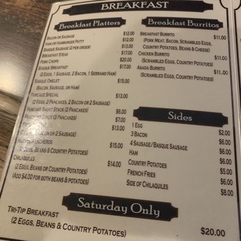 Taylor's Cafe - Menu - Mexican Near Me - Chino, California