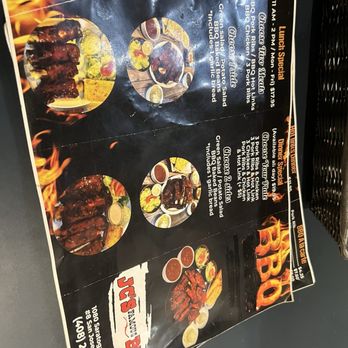 JC’S BBQ - Menu - Barbeque Near Me - San Jose, California