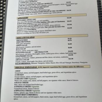 Patagonia Empanadas - Menu - Empanadas Near Me - Orange, California Patagonia Empanadas - Menu - Empanadas Near Me - Orange, California