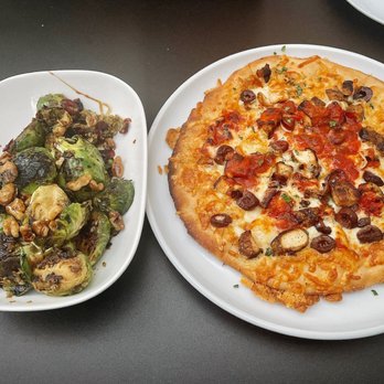 Levant - Brussel Sprouts, Mediterranean Chicken Flatbread - Gluten-Free Near Me - Los Angeles, California