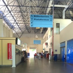 Terminal Rodoviário Vereador Nilton Barboza - Inside the station