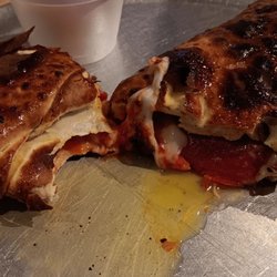 Lake Gaston Pizza & More - Pepperoni Stromboli with red sauce