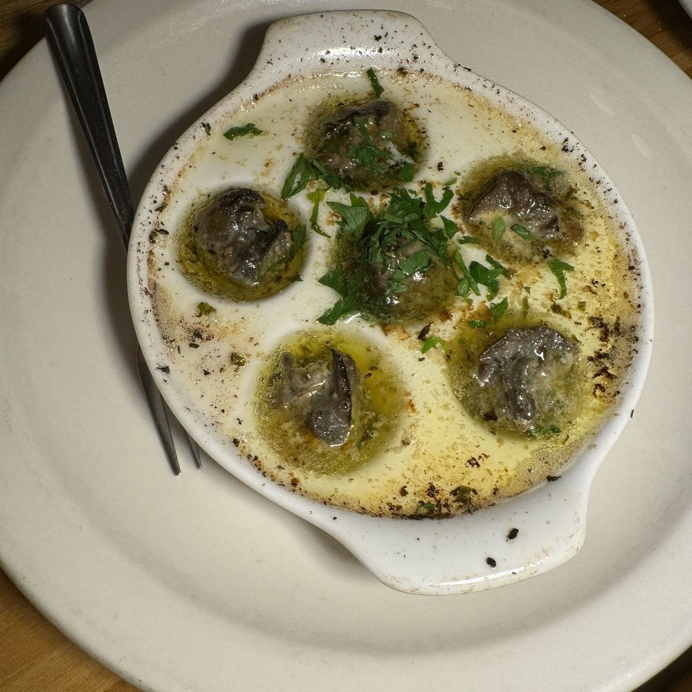 Bistro La Source - ESCARGOTS AU PASTIS - French Near Me - Jersey City, New Jersey