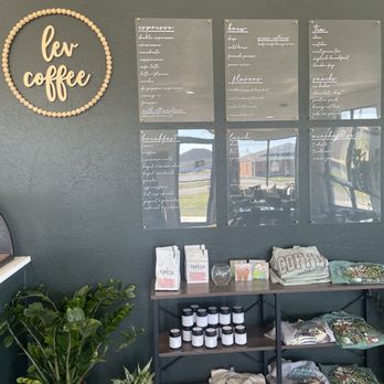 Lev Coffee Shop - Menu - Coffee & Tea Near Me - Elgin, Oklahoma