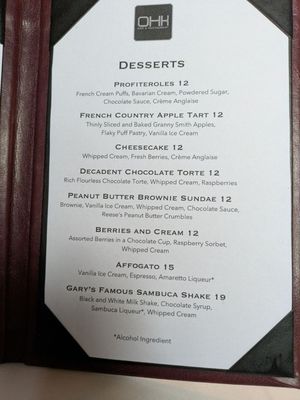 Menu photo 2 OHK Bar & Restaurant Huntington, NY Menu photo 2 OHK Bar & Restaurant Huntington, NY