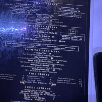 VIDA NYC Steakhouse - Menu - Steakhouses Near Me - Queens, New York