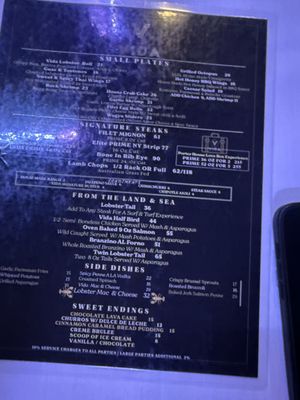 Menu photo 1 VIDA NYC Steakhouse Queens, NY