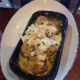 Seafood-stuffed Mushrooms Seafood-stuffed Mushrooms