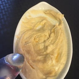 Complementary hummus whilst we waited... Complementary hummus whilst we waited...