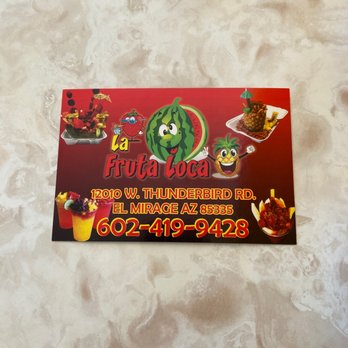 la Fruta Loca - Shaved Ice Near Me - El Mirage, Arizona