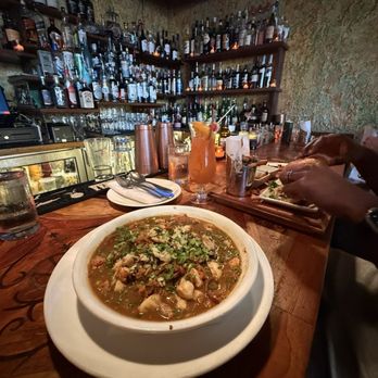 Toulouse Petit Kitchen & Lounge - Gumbo with shrimp and crab - Seafood Near Me - Seattle, Washington Toulouse Petit Kitchen & Lounge - Gumbo with shrimp and crab - Seafood Near Me - Seattle, Washington