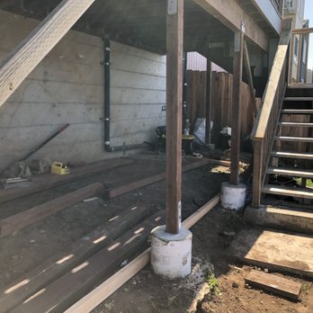 Liaison Landscapes - BEFORE:  Under the deck - Landscape Architects or Designers Near Me - San Francisco, California