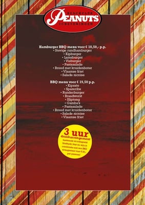 Menu photo 5 Beachclub Peanuts Scheveningen, ZH