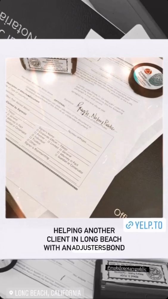 RENAE P MOBILE NOTARY Long Beach, California Notaries Phone