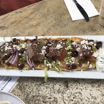 Cafe Topes - Carne Asada flat bread - Coffee & Tea Near Me - Carlsbad, California