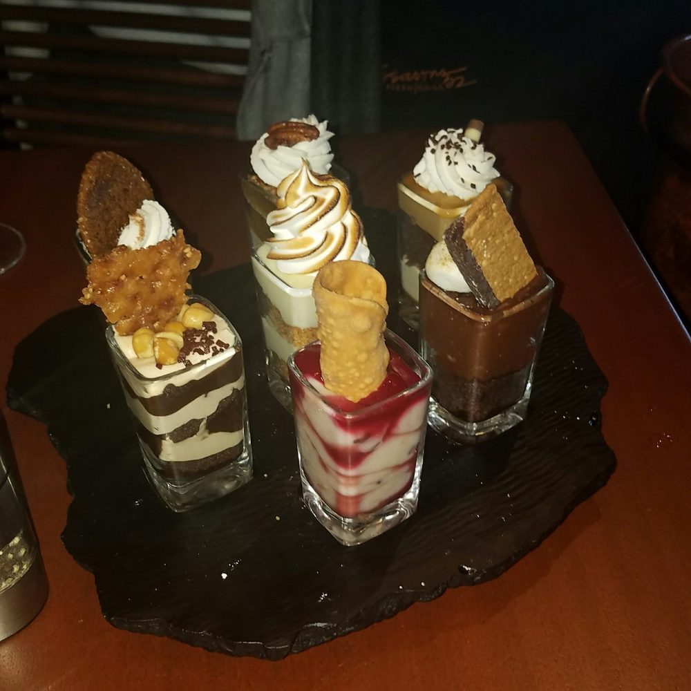Seasons 52 - Dessert options...just enough and delish! - New American Near Me - Schaumburg, Illinois Seasons 52 - Dessert options...just enough and delish! - New American Near Me - Schaumburg, Illinois