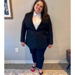 THÚY Custom Clothier - Handsome suits for curvy bodies. Taylor, 2022.