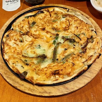 Minari - Plain Pancake ($14) - Korean Near Me - San Bruno, California Minari - Plain Pancake ($14) - Korean Near Me - San Bruno, California